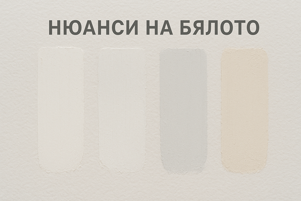 Как да изберем идеалния бял цвят за дома