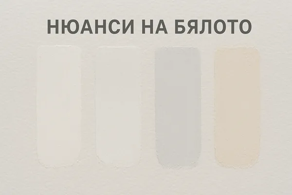 Как да изберем идеалния бял цвят за дома