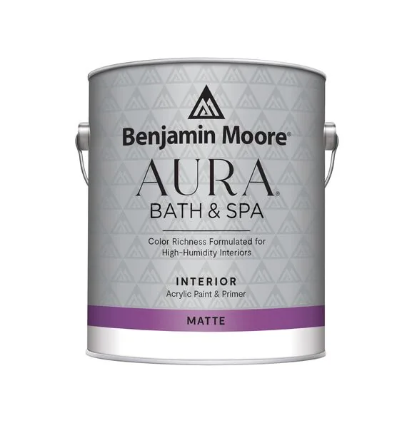532 Benjamin Moore Aura® Zero VOC Bath and Spa Matte Finish Интериорна боя Мат за Бани и СПА